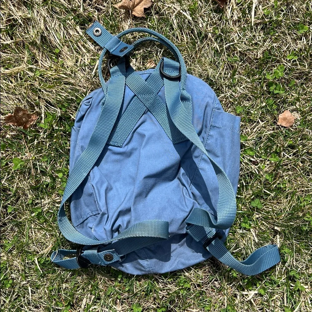 🇸🇪Mini Kånken Backpack - Fjällräven - Sky Blue 7L Good Used Condition